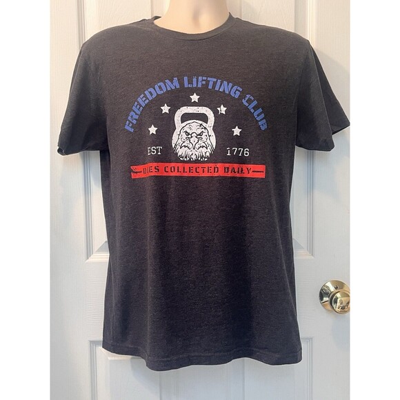 Lot of 3 The Lift Box Short Sleeve T Shirt Mens M Weight Lifting Gym Pump Cover - Picture 4 of 8